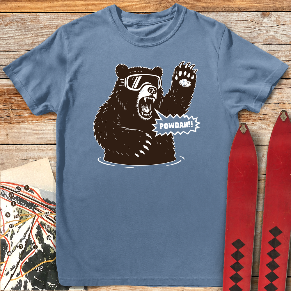 379 Powdah Bear White - Blue Jean