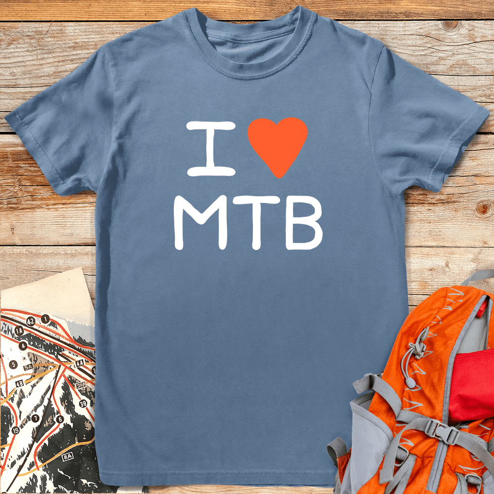 467 I Love MTB - Blue Jean