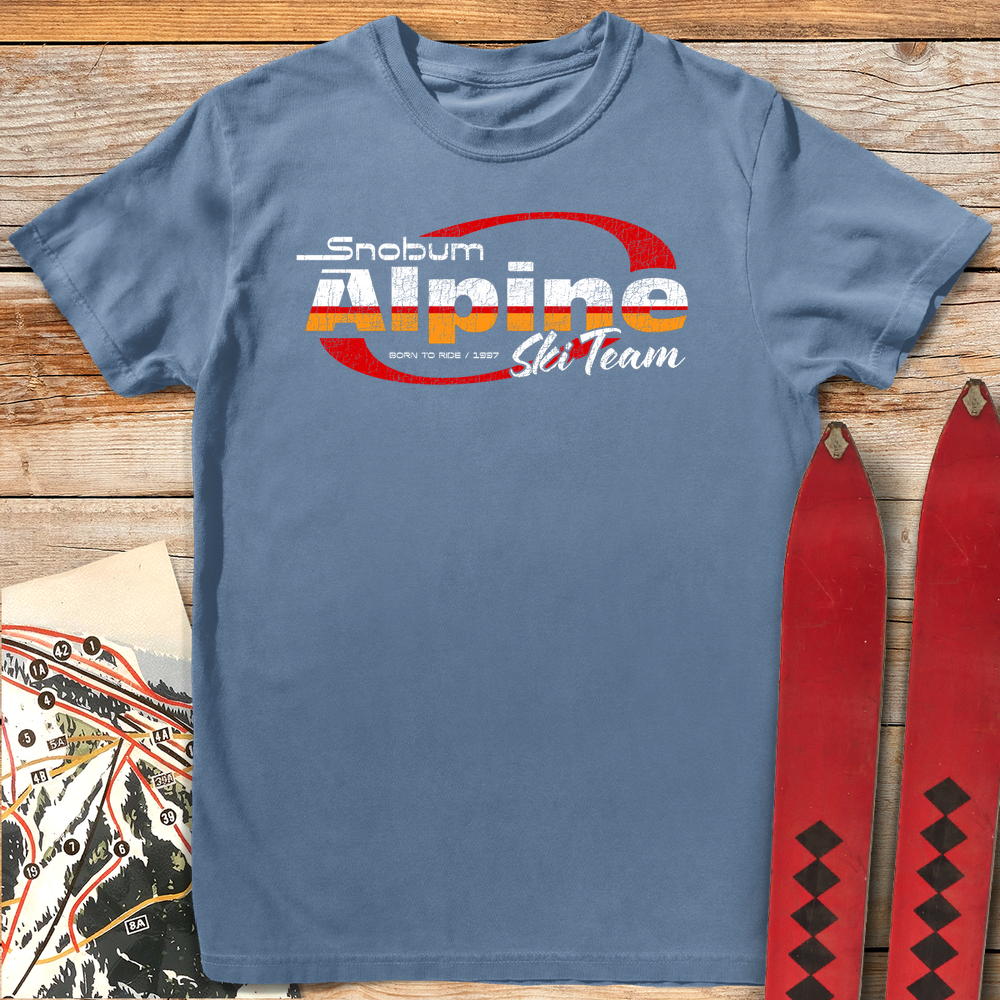 514 Alpine Ski Team White - Blue Jean