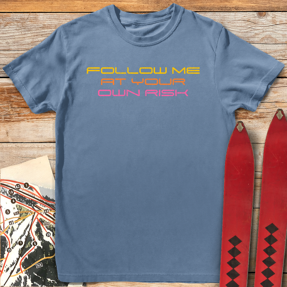 545 Risky Follow - Blue Jean