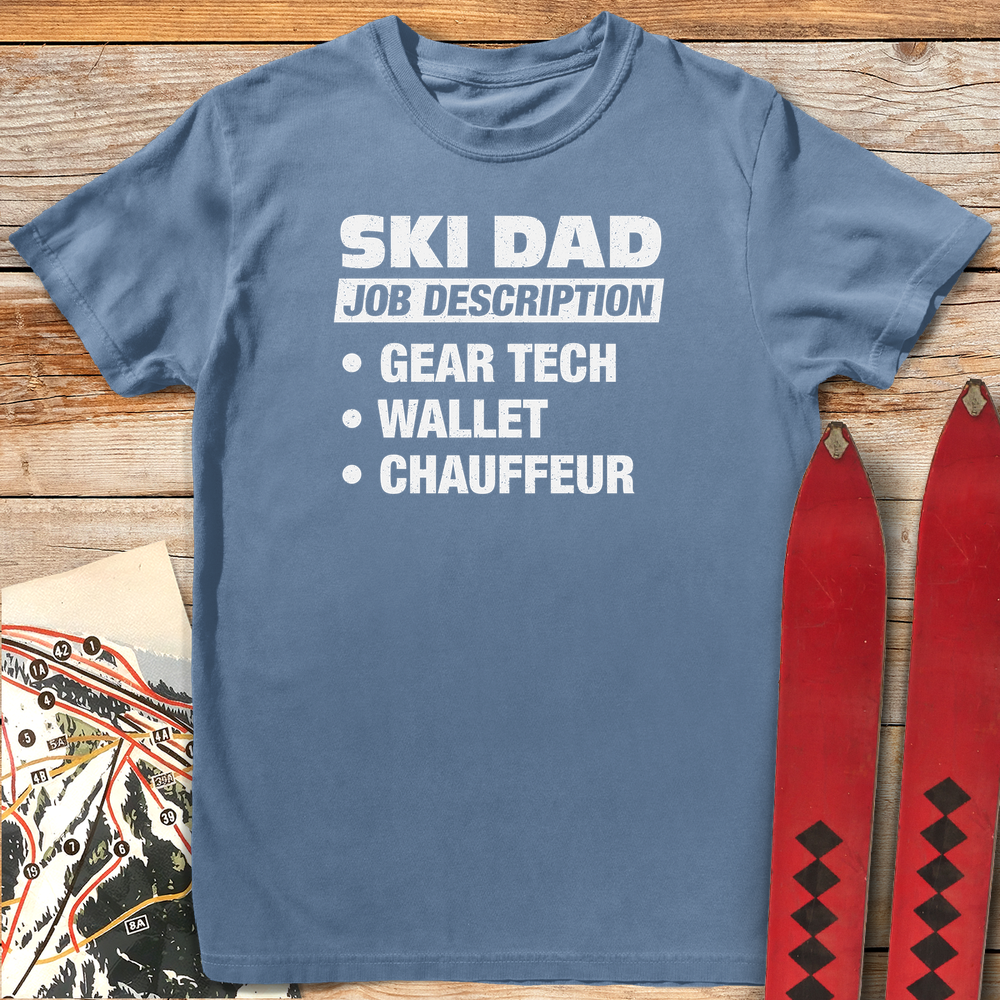 560 Ski Dad Job White - Blue Jean