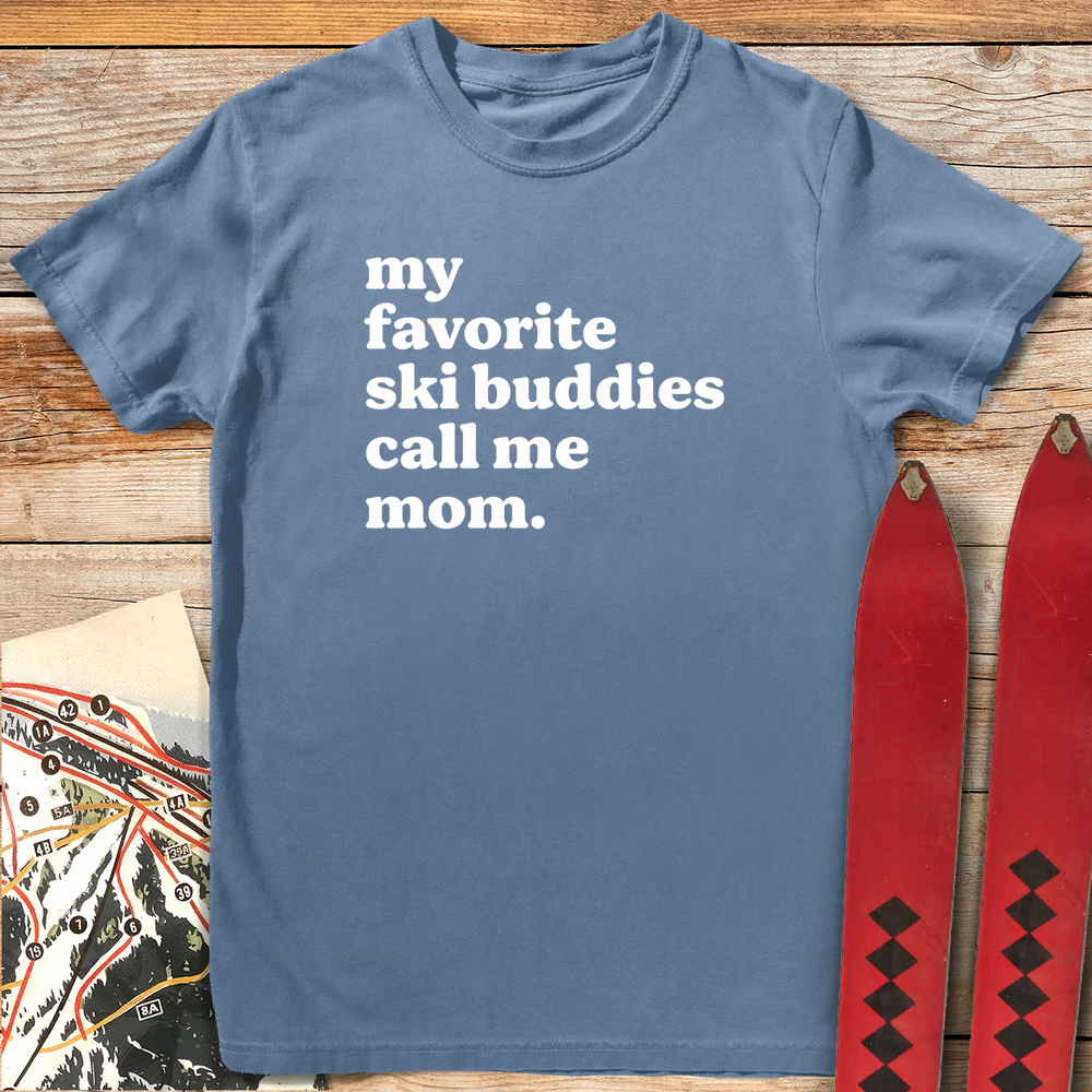 558 Ski Buddy Mom White - Blue Jean