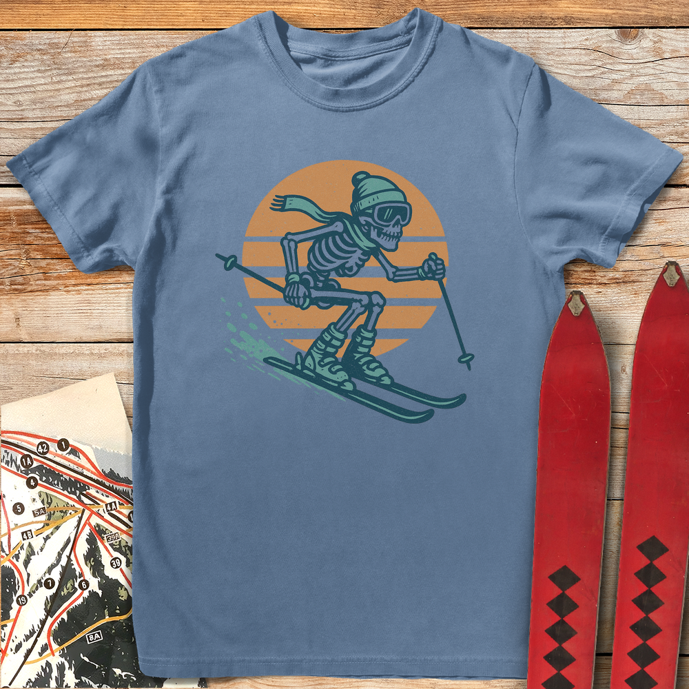 605 Bare Bones Skier Min - Blue Jean