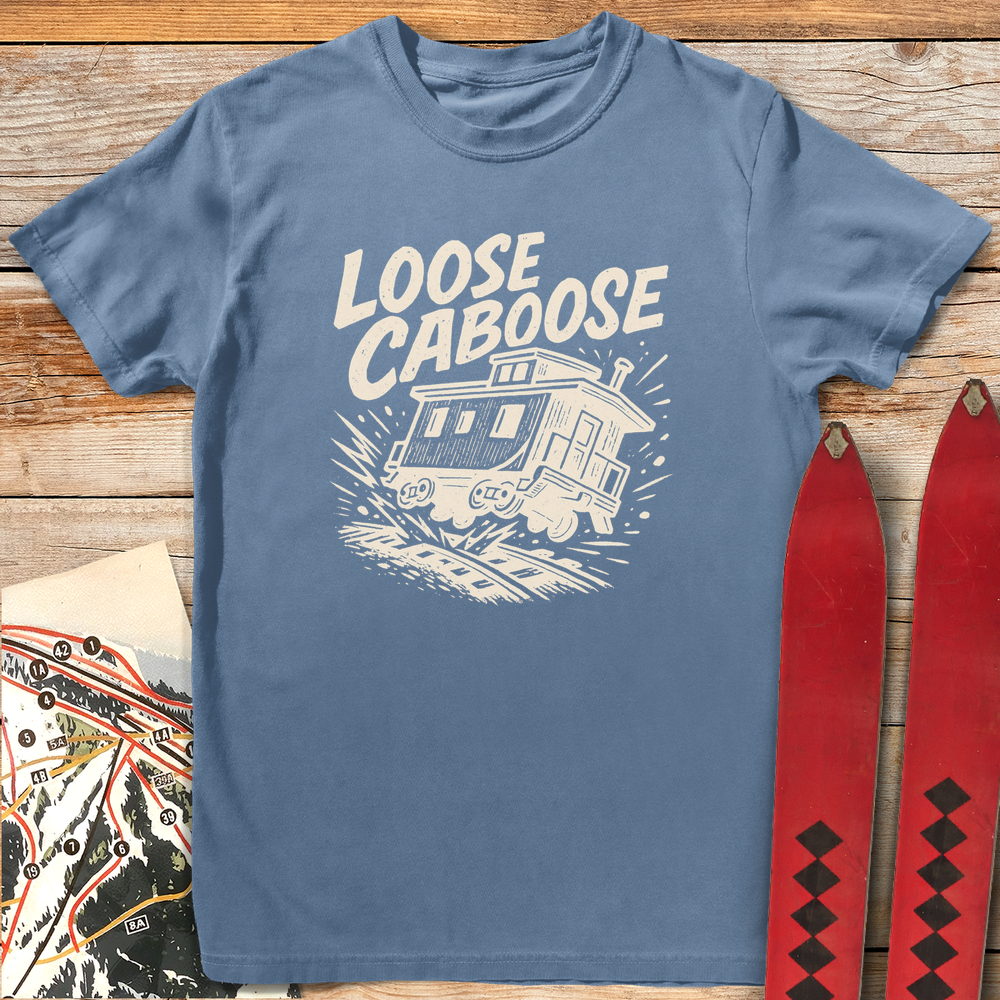 601 Loose Caboose White - Blue Jean