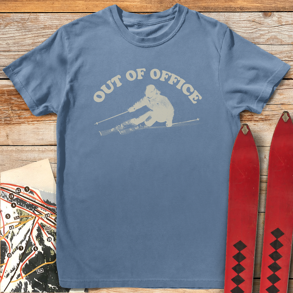588 Out Of Office White - Blue Jean