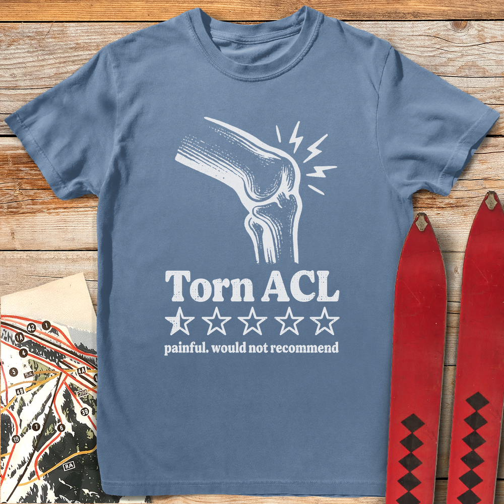 602 Torn Acl 1 Star White - Blue Jean
