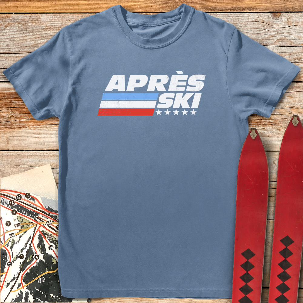 639 Apre S Ski Stars White - Blue Jean