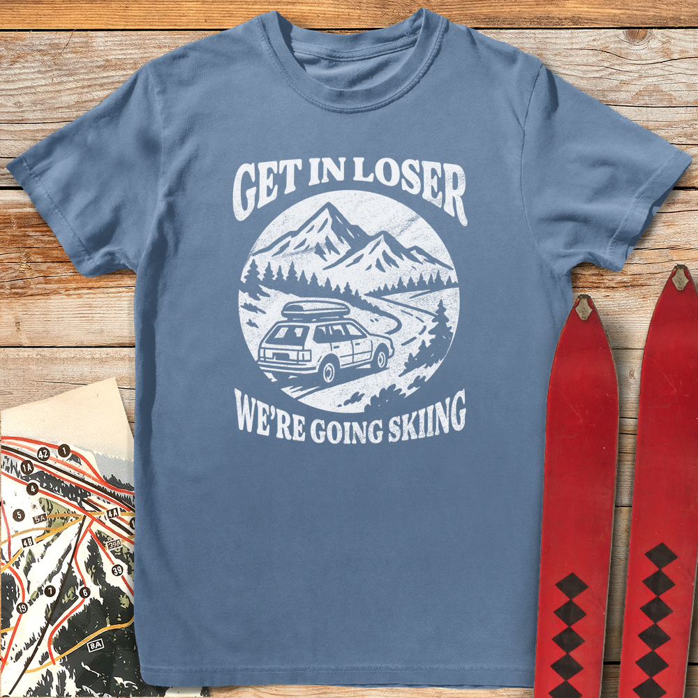 660 Skiing Loser White - Blue Jean