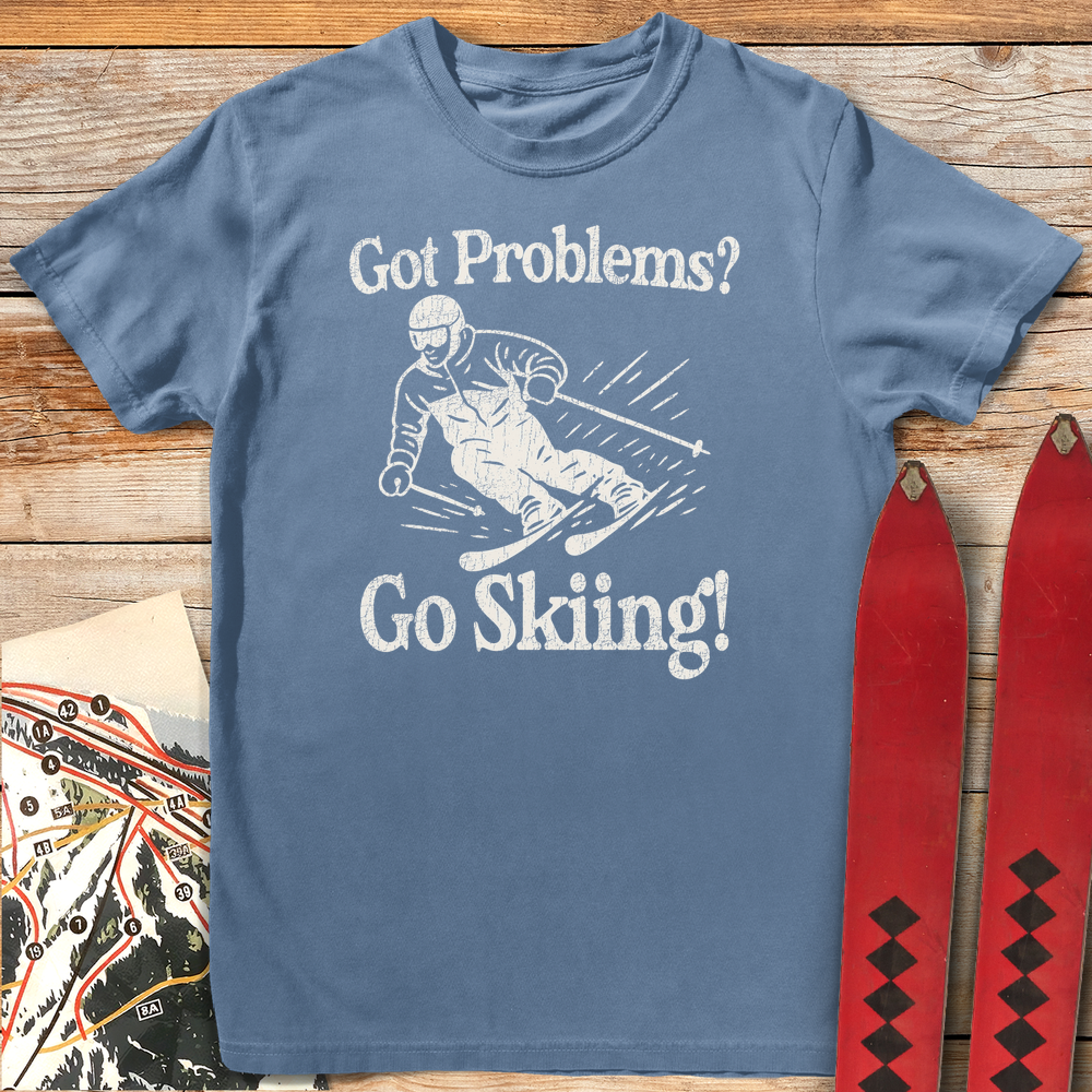753 Got Problems White - Blue Jean