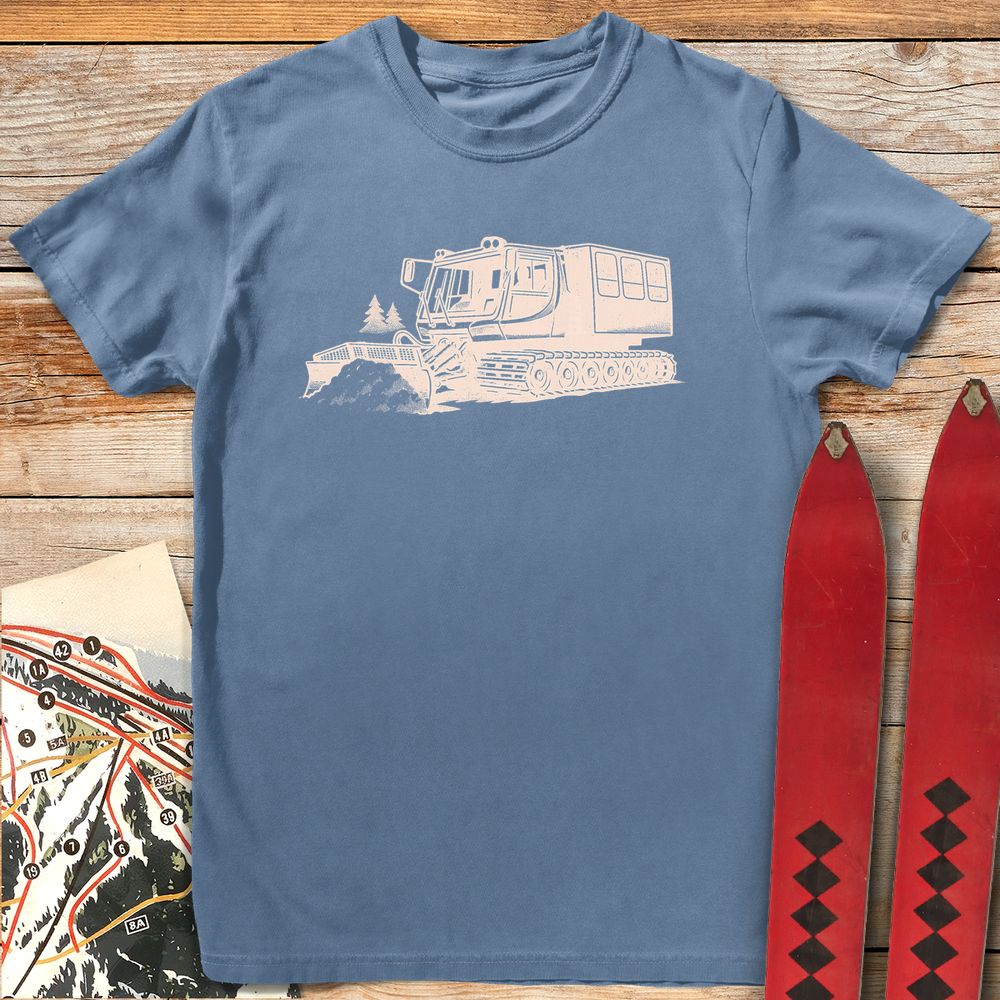 763 Cat Ski White - Blue Jean