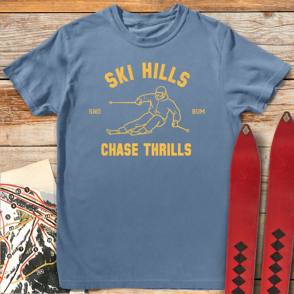 840 Chase Trills White - Blue Jean