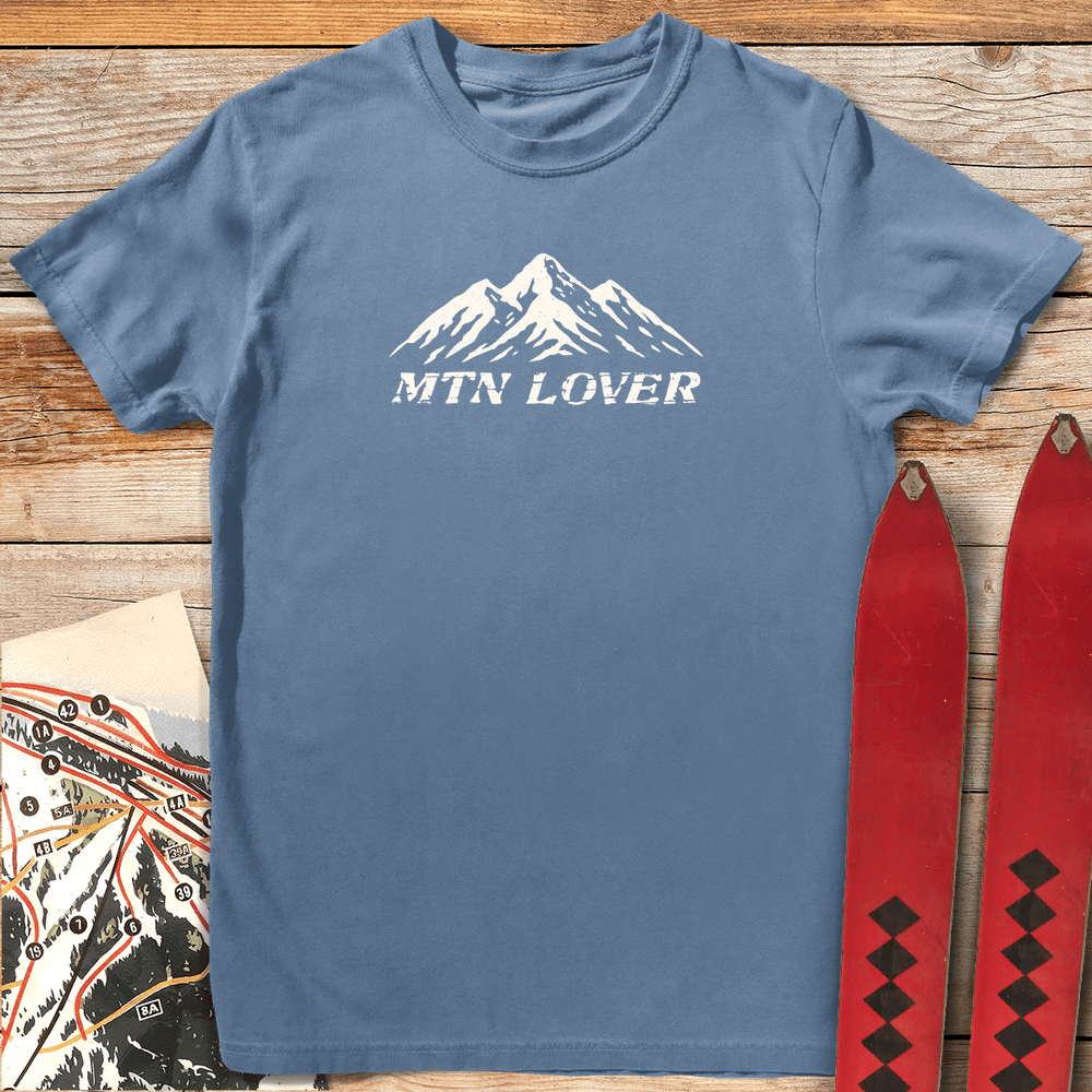 838 Mtn Lover White - Blue Jean