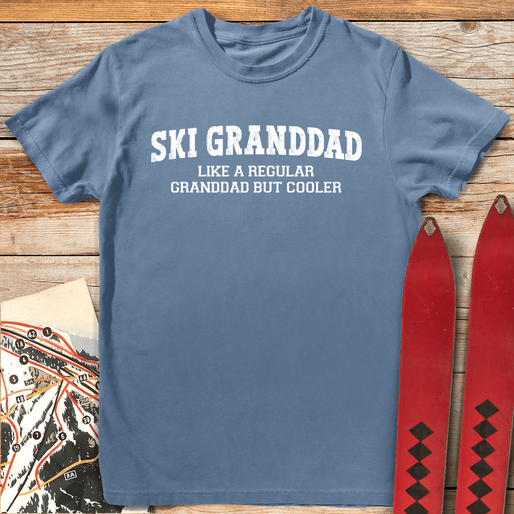 755 Ski Granddad White - Blue Jean