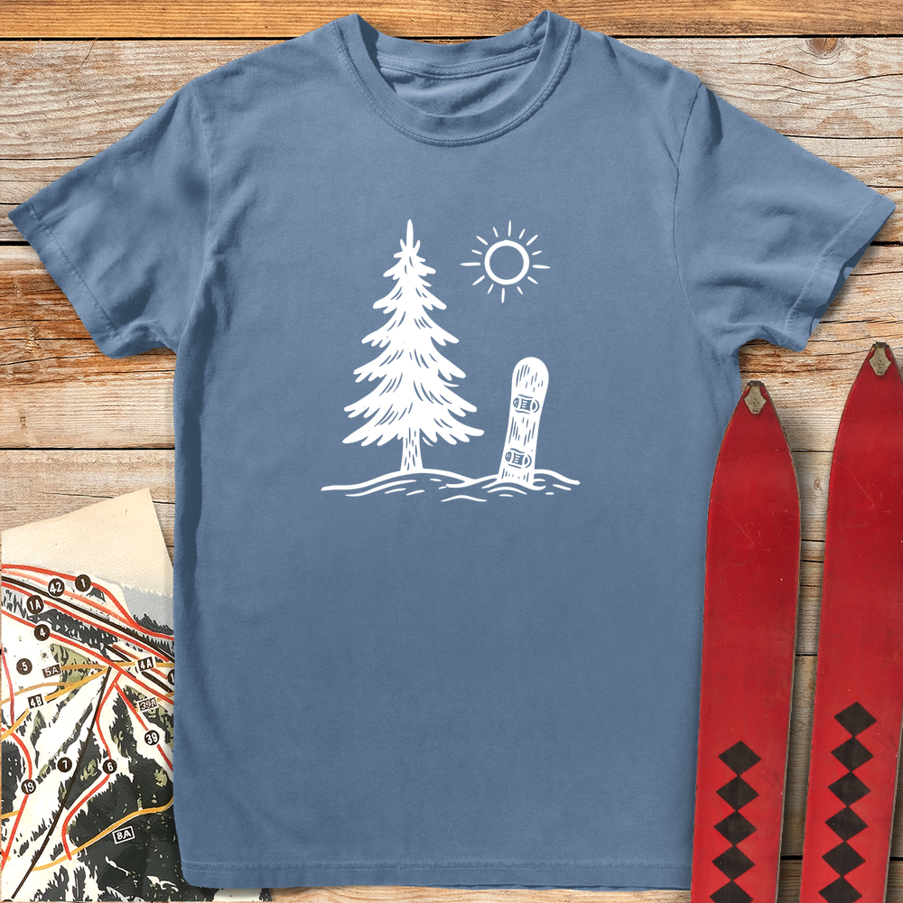 1053 Board Spot White - Blue Jean