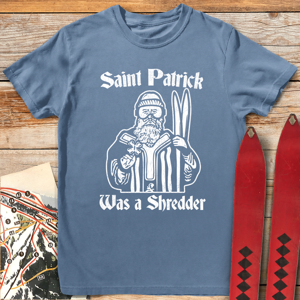 1139 Saint Patrick Shreds White - Blue Jean