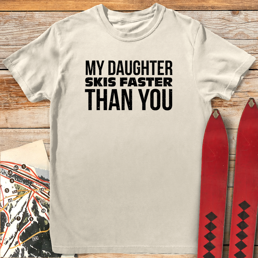 568 Daughter Skis Faster White - Ivory