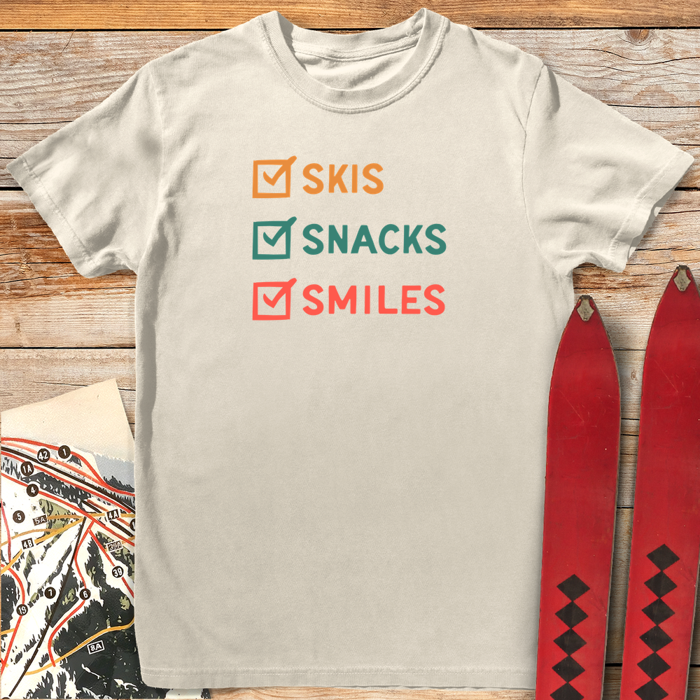 559 Ski Snack Smile White - Ivory
