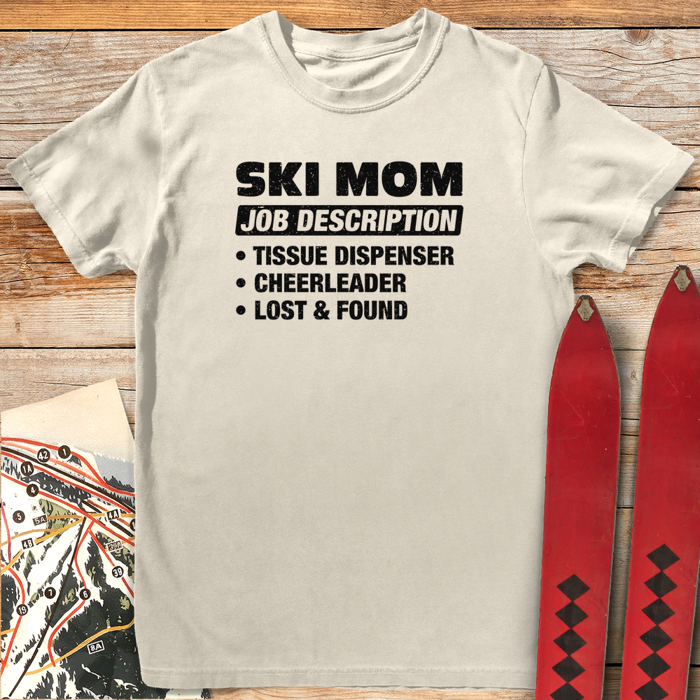 566 Ski Mom Job White - Ivory
