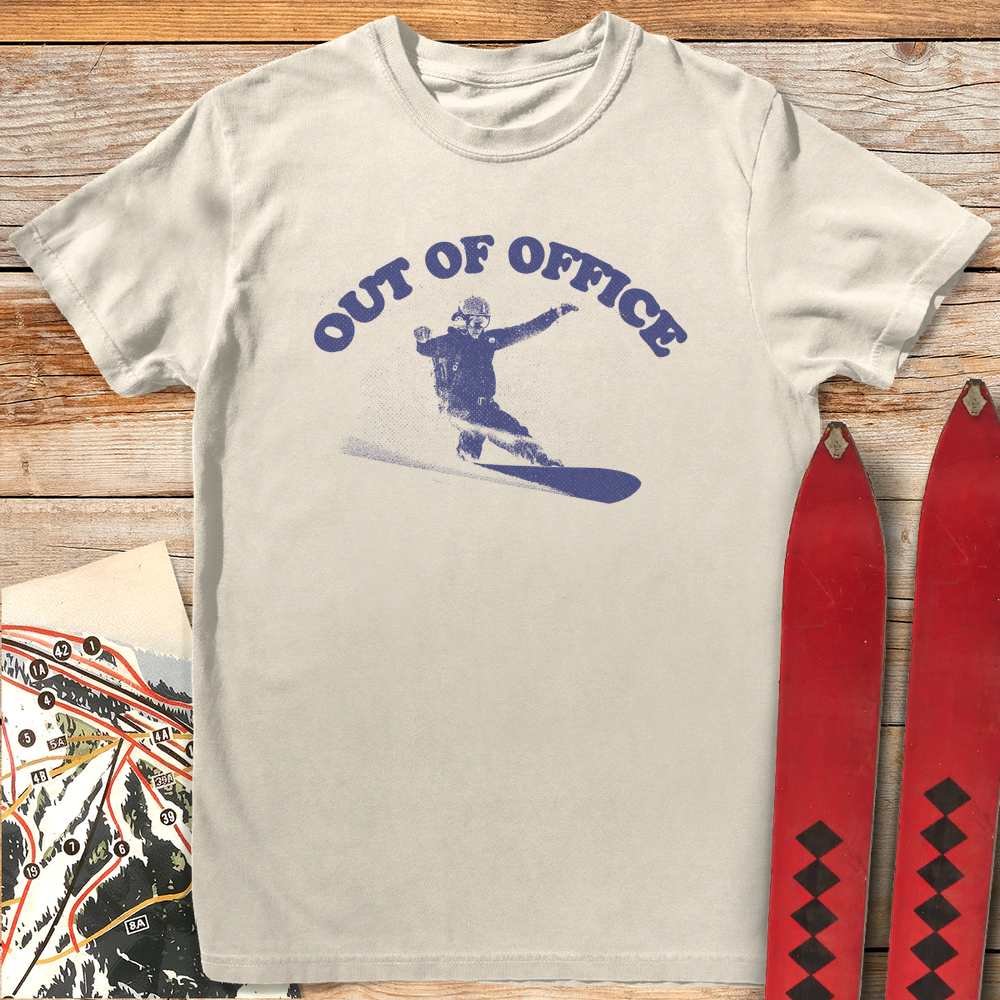589 Out Of Office Snowboard White - Ivory