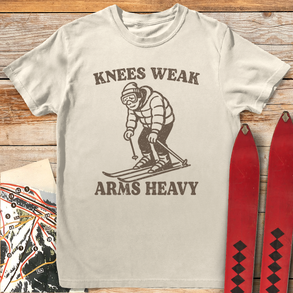 607 Knees Weak Arms Heavy Black - Ivory