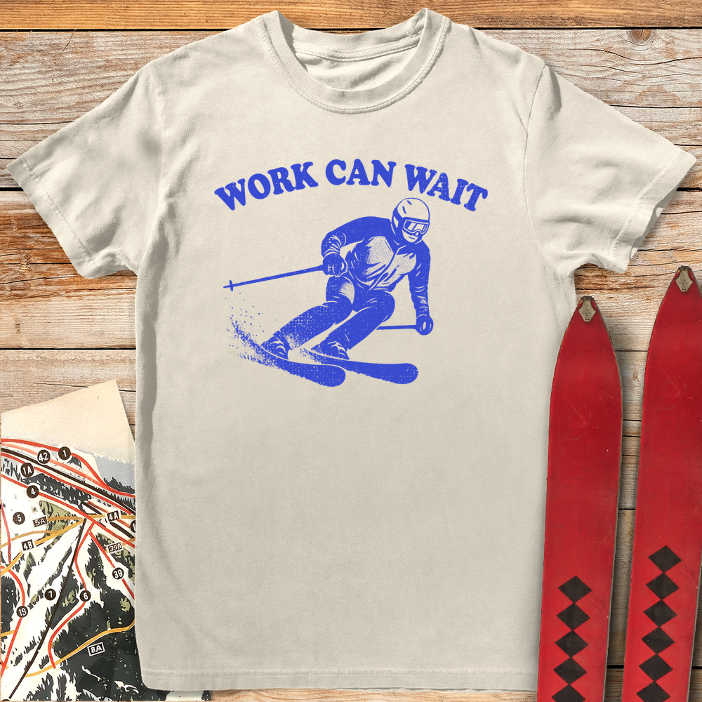 708 Work Can Wait White - Ivory