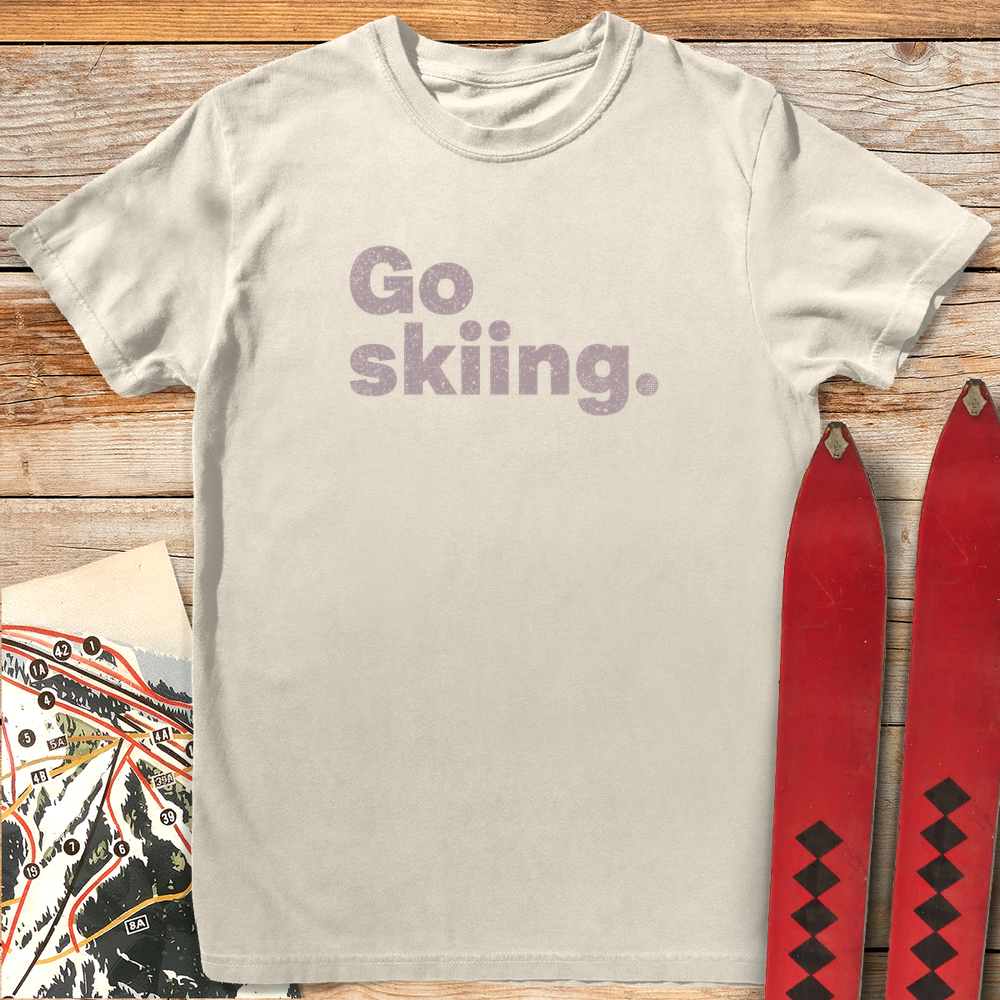 683 Go Skiing Period White - Ivory