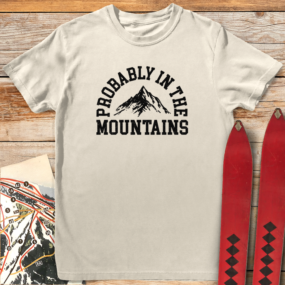 703 Probably Mountains White - Ivory