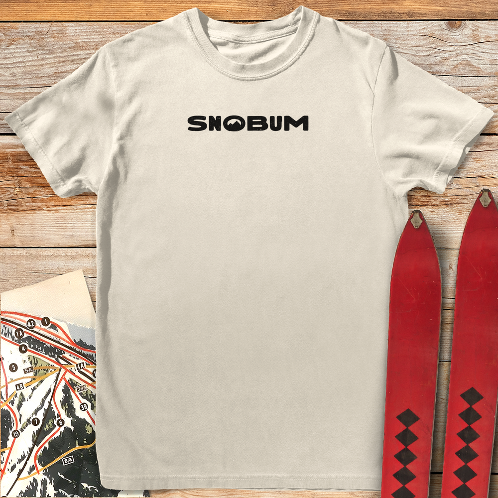 733 Snobum Logo Wide White - Ivory