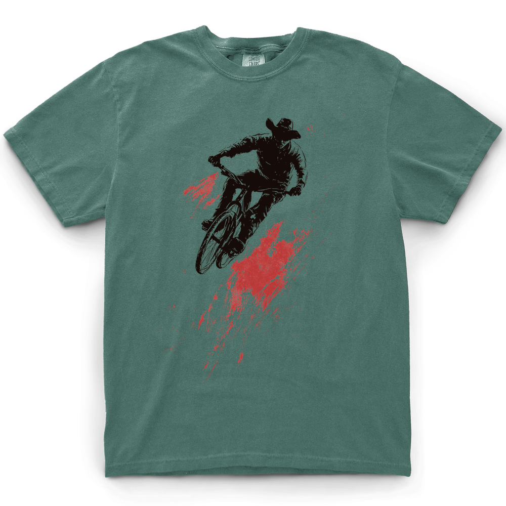 Singletrack Cowboy T-Shirt - Light Green