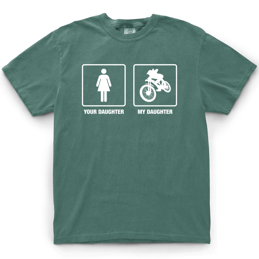 Daughter Bikes T-Shirt - Light Green