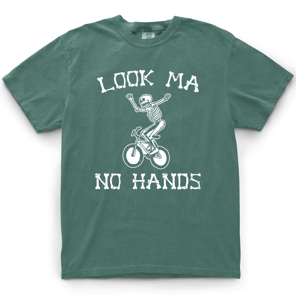 Look Ma No Hands T-Shirt - Light Green