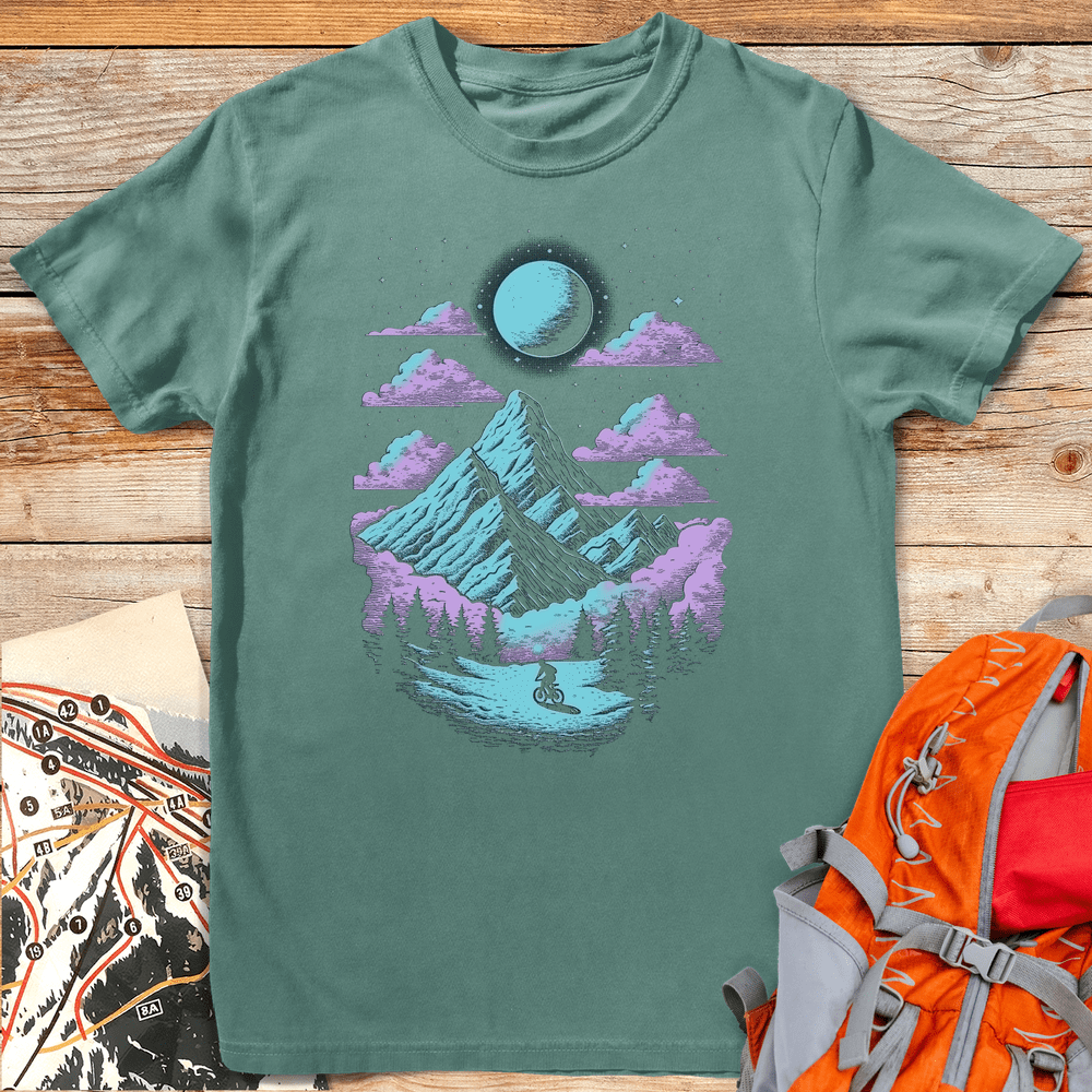 Night Glow Mtn Ride - Light Green