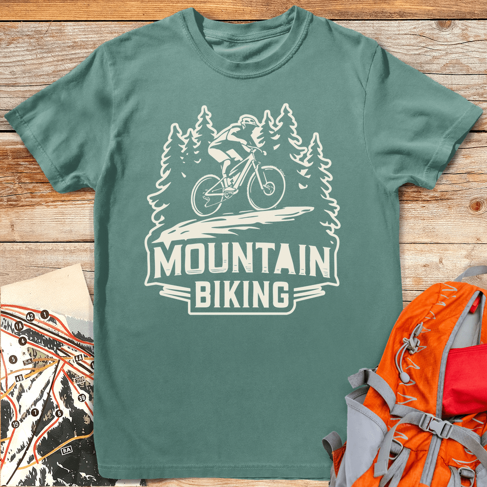 Mountain Biking - Light Green