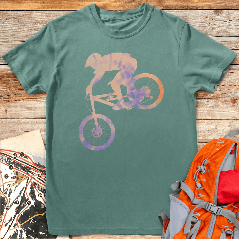 Tie Dye Bike Drop - Light Green
