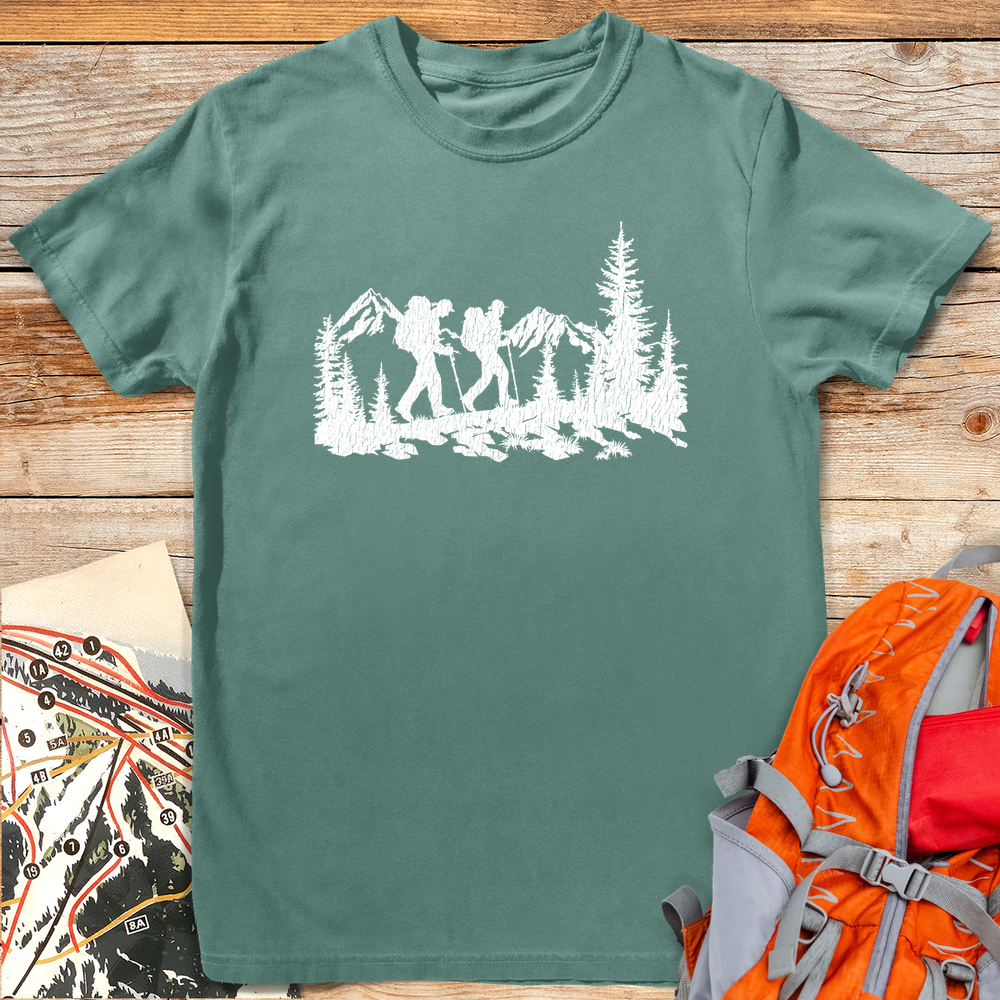 414 Buddy Hike White - Light Green