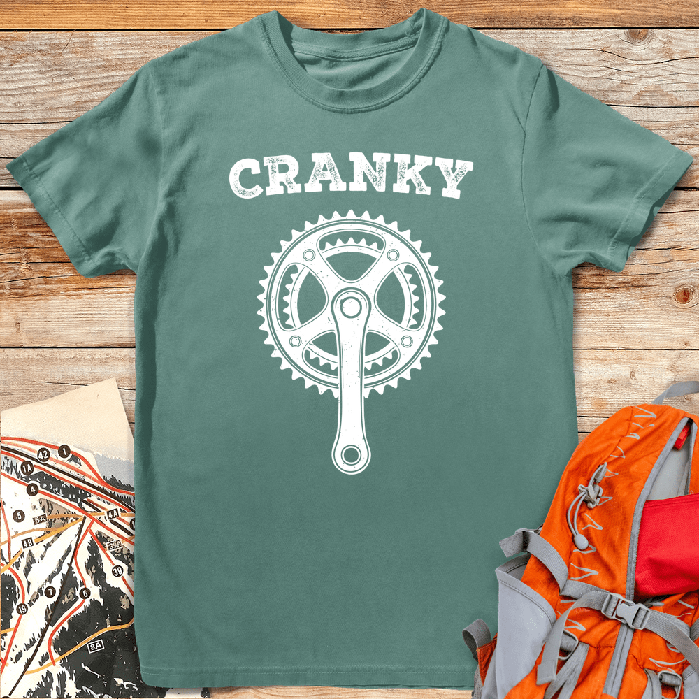 416 Cranky White - Light Green