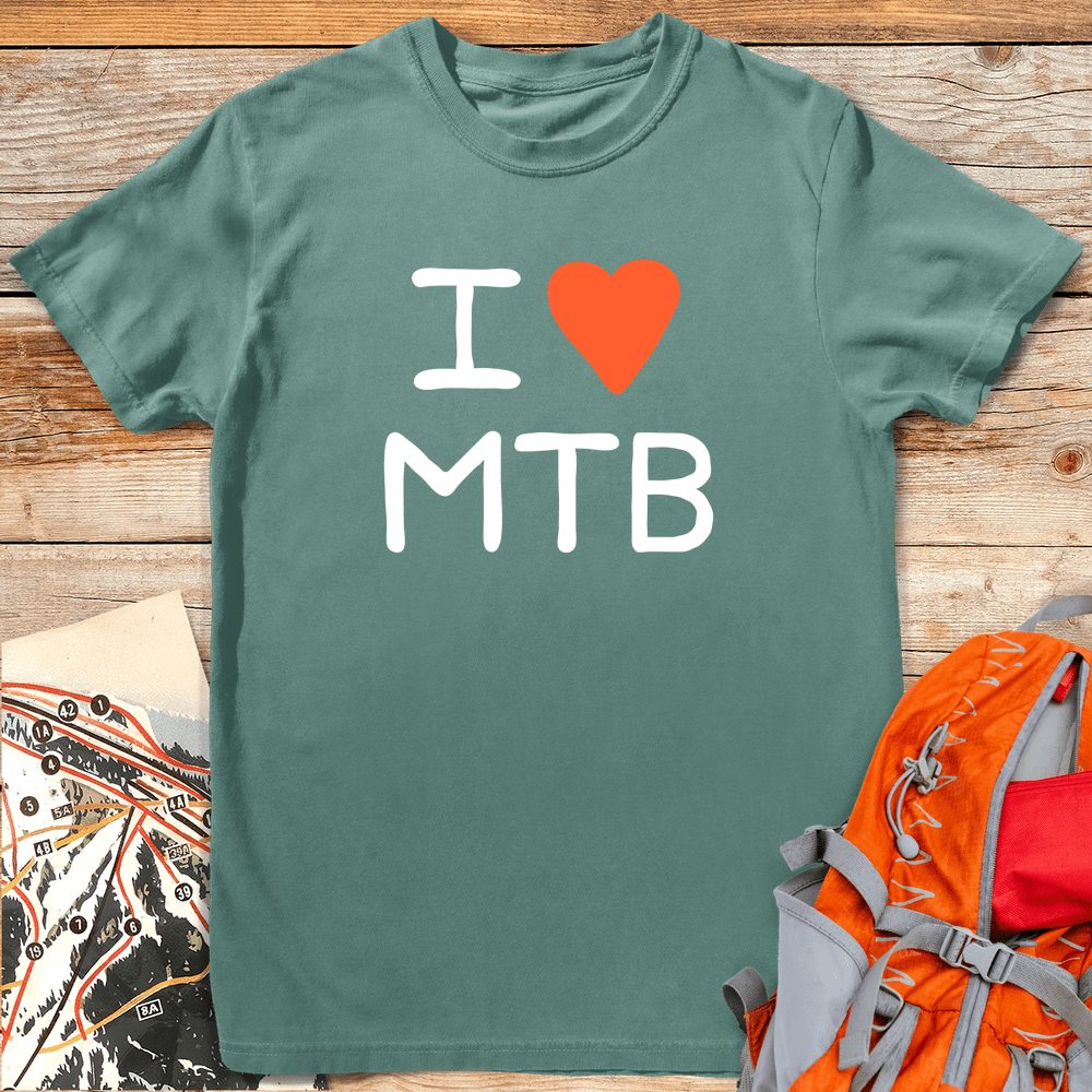 467 I Love MTB - Light Green