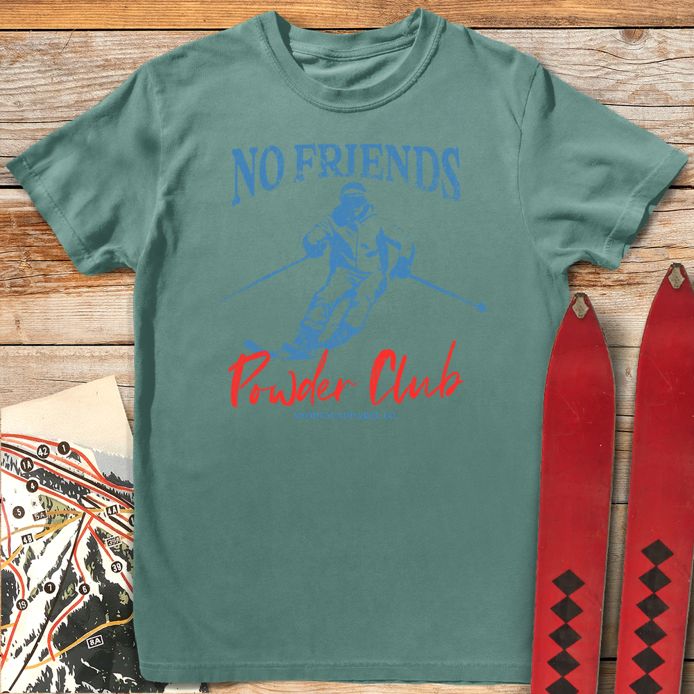 511 No Friends Powder Club - Light Green
