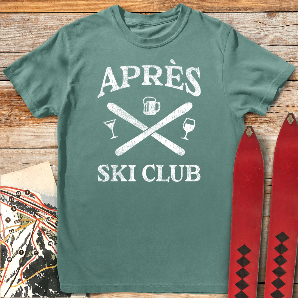 507 Apre S Ski Club White - Light Green