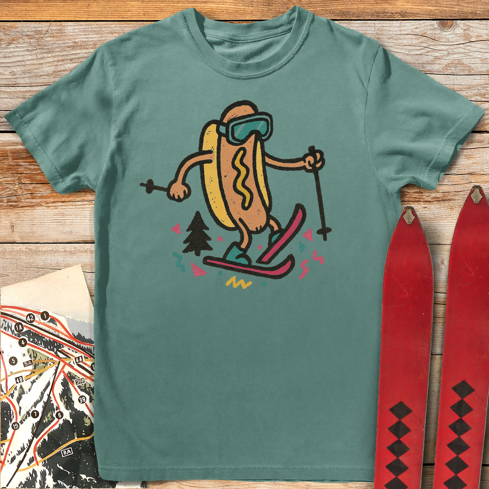 548 Hot Doggin - Light Green