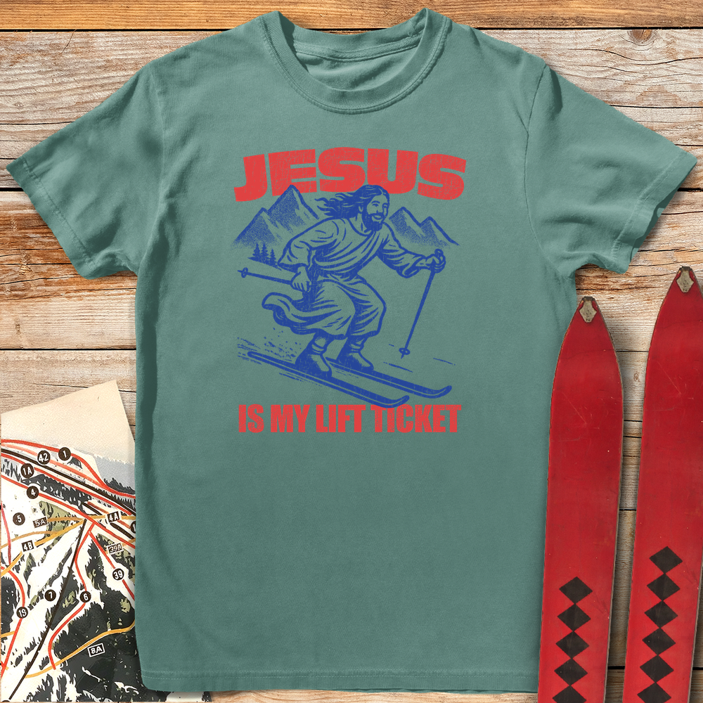 567 Jesus Lift Ticket - Light Green