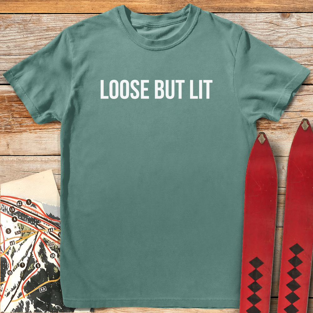 547 Loose But Lit White - Light Green