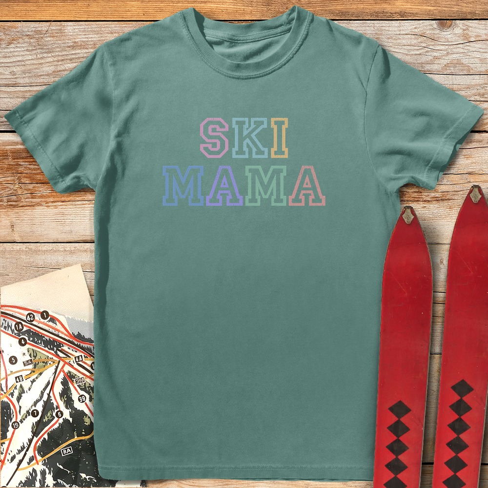 596 Ski Mama Color - Light Green