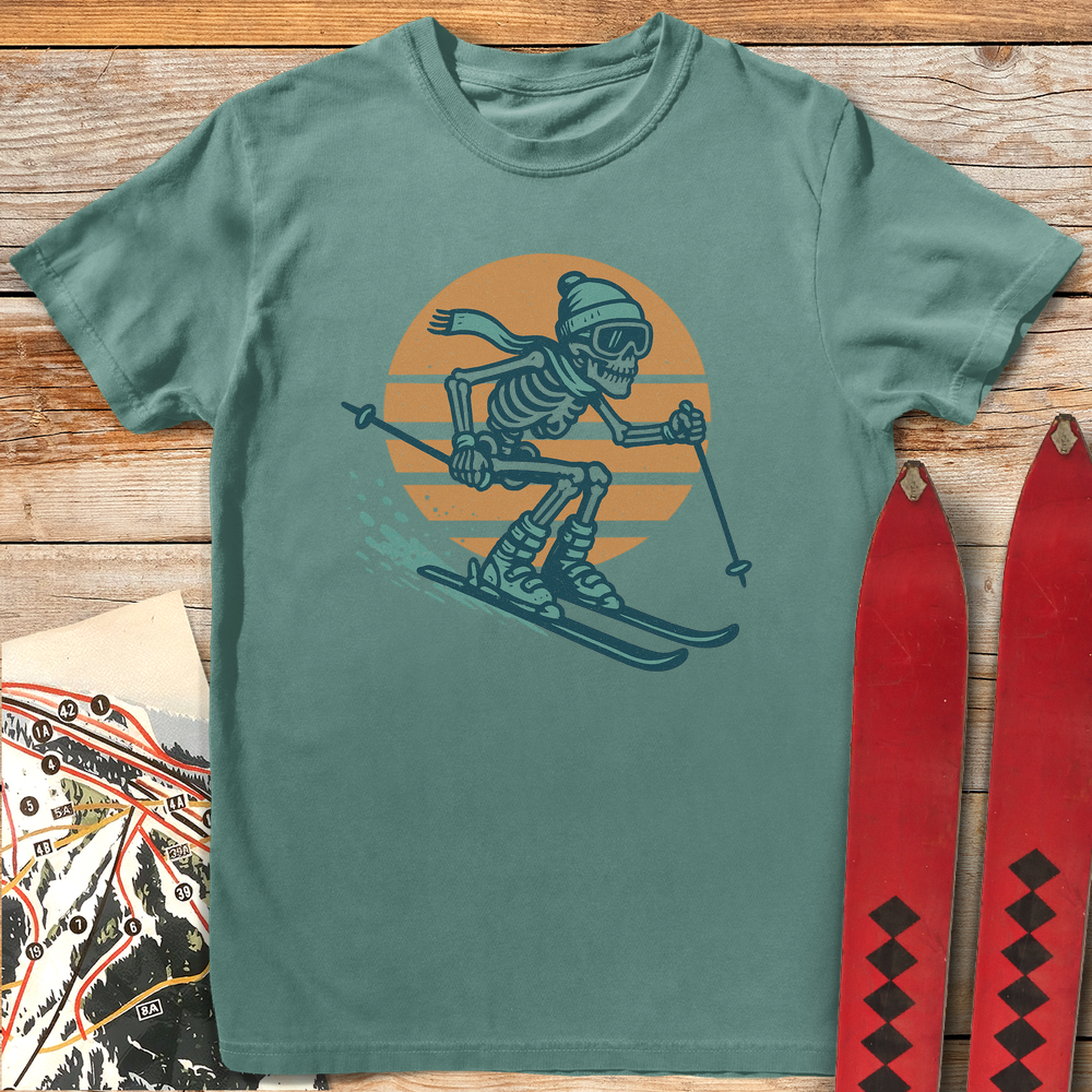 605 Bare Bones Skier Min - Light Green