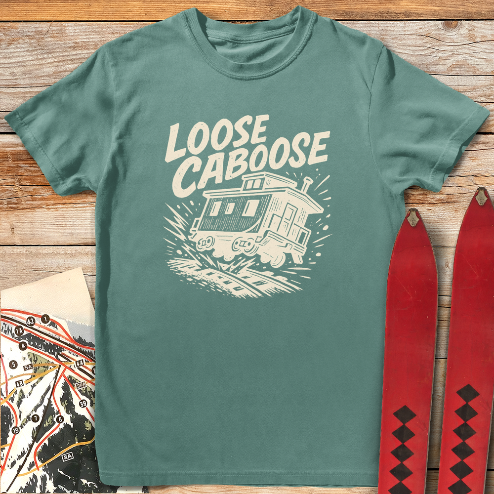 601 Loose Caboose White - Light Green