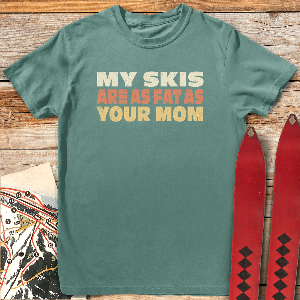 583 Fat Mom Skis White - Light Green