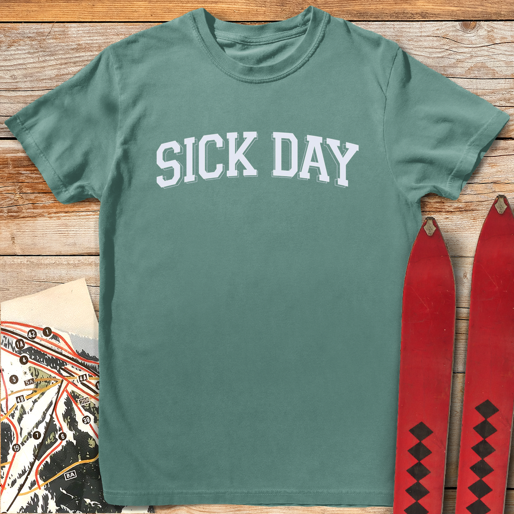 585 Sick Day White - Light Green