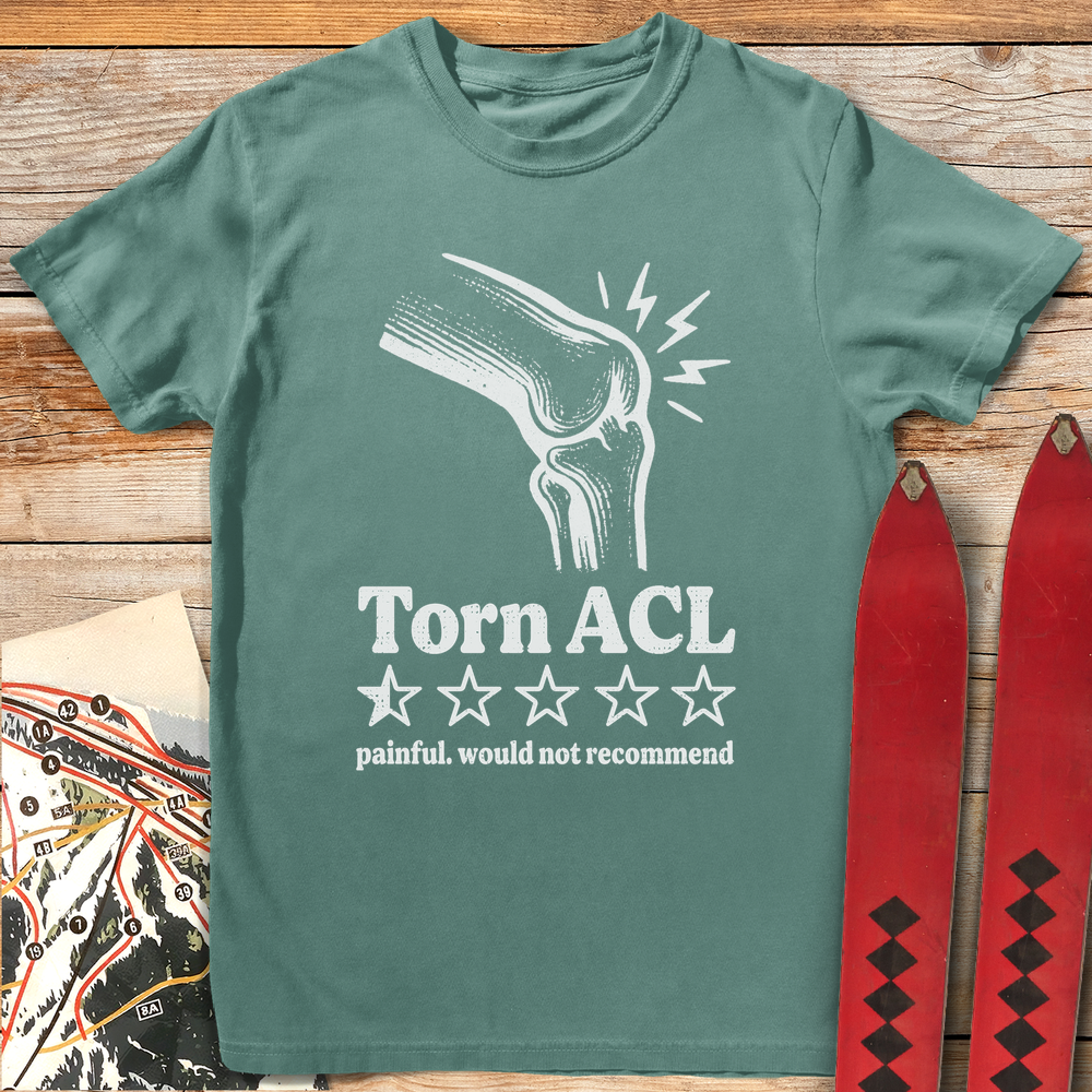 602 Torn Acl 1 Star White - Light Green