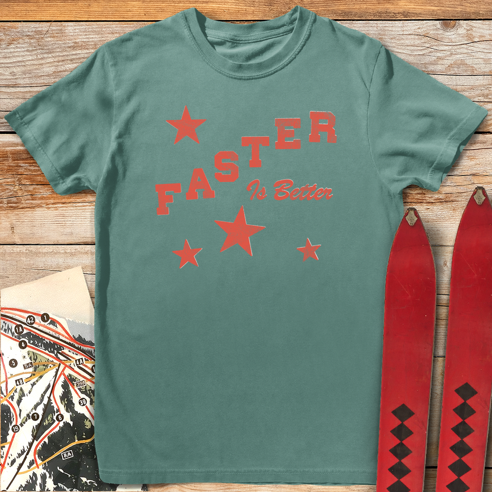 619 Faster Is Better - Light Green