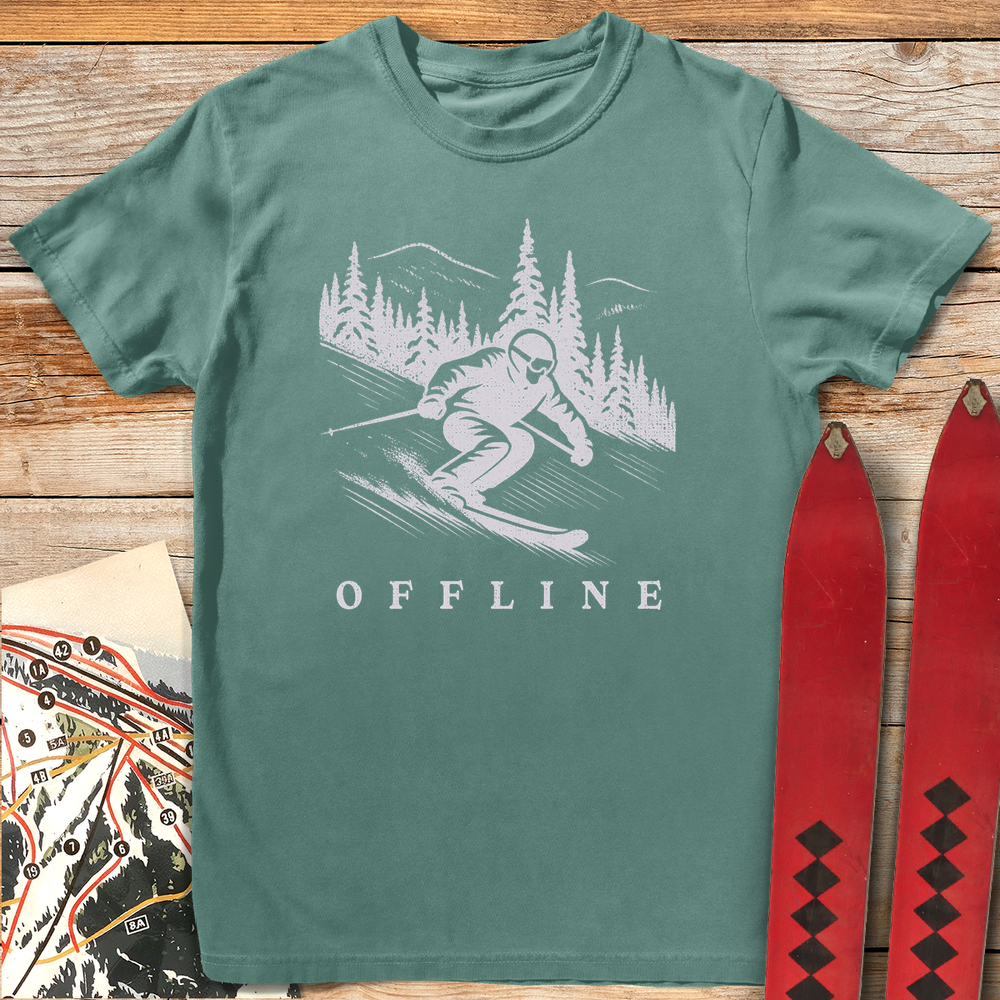 711 Offline White - Light Green